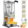 Commercial French Fry Cutter with 4 Replacement Blades, 1/4″ and 3/8″ Blade Easy Dicer Chopper, 6-wedge Slicer and 6-wedge Apple Corer