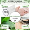 Plastic Table Cover, 46"x96"x0.08", Transparent PVC Table Protector, Rectangle Clear Desk Mat
