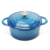 Dutch Oven,Dutch Oven Pot with Lid,3 QT Enamel Dutch Ovens with Dual Handles,Cast Iron Pot for Braiser,Cooking,Gifts for Family